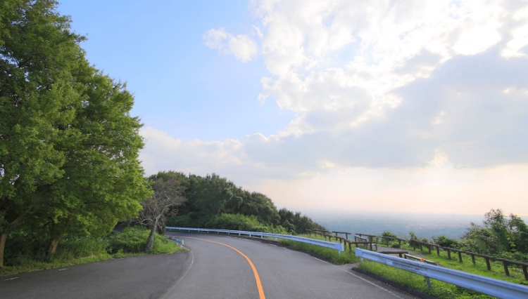 Driving on the Shigi Ikoma Skyline01