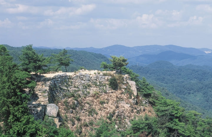 鬼城山（鬼ノ城）石垣