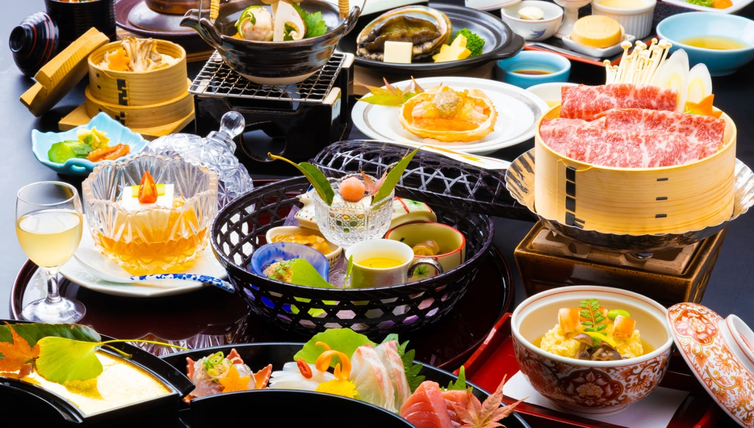 華水亭コース料理