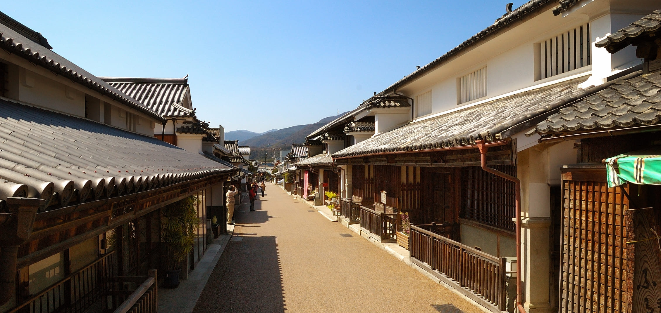 脇町の街並み散策