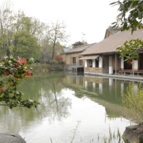 福井藩主松平家の旧別邸養浩館庭園