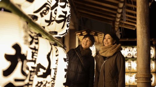 夜の浅草寺