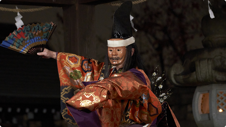 天空の神社北野天満神社×神戸の夜景に浮かぶ能舞台×著名能楽師による特別な薪能