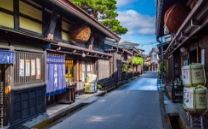 古い町並みが残るさんまち通り